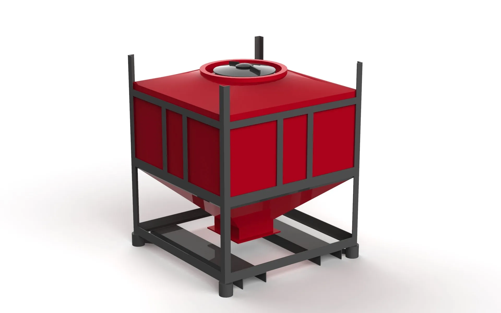 1200L Liqua Flow Bin