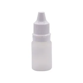 20ml Dropper Bottle Plastic Natural with ratchet PE020 10pack