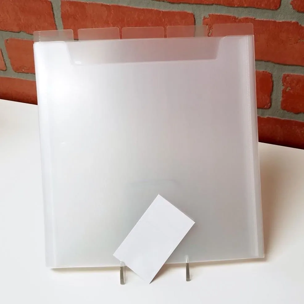 6 x 6 Fab File Refill Paper Storage Folders - 5 Pkg