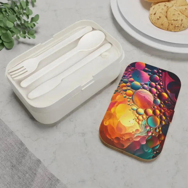 Abstract Art Bento Lunch Box: Elevate your Meal Game