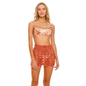 Agua Bendita Anay Shaka Skirt