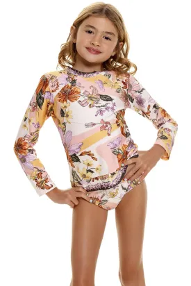 Agua Bendita Lackie Vitreo Kids Rashguard Set