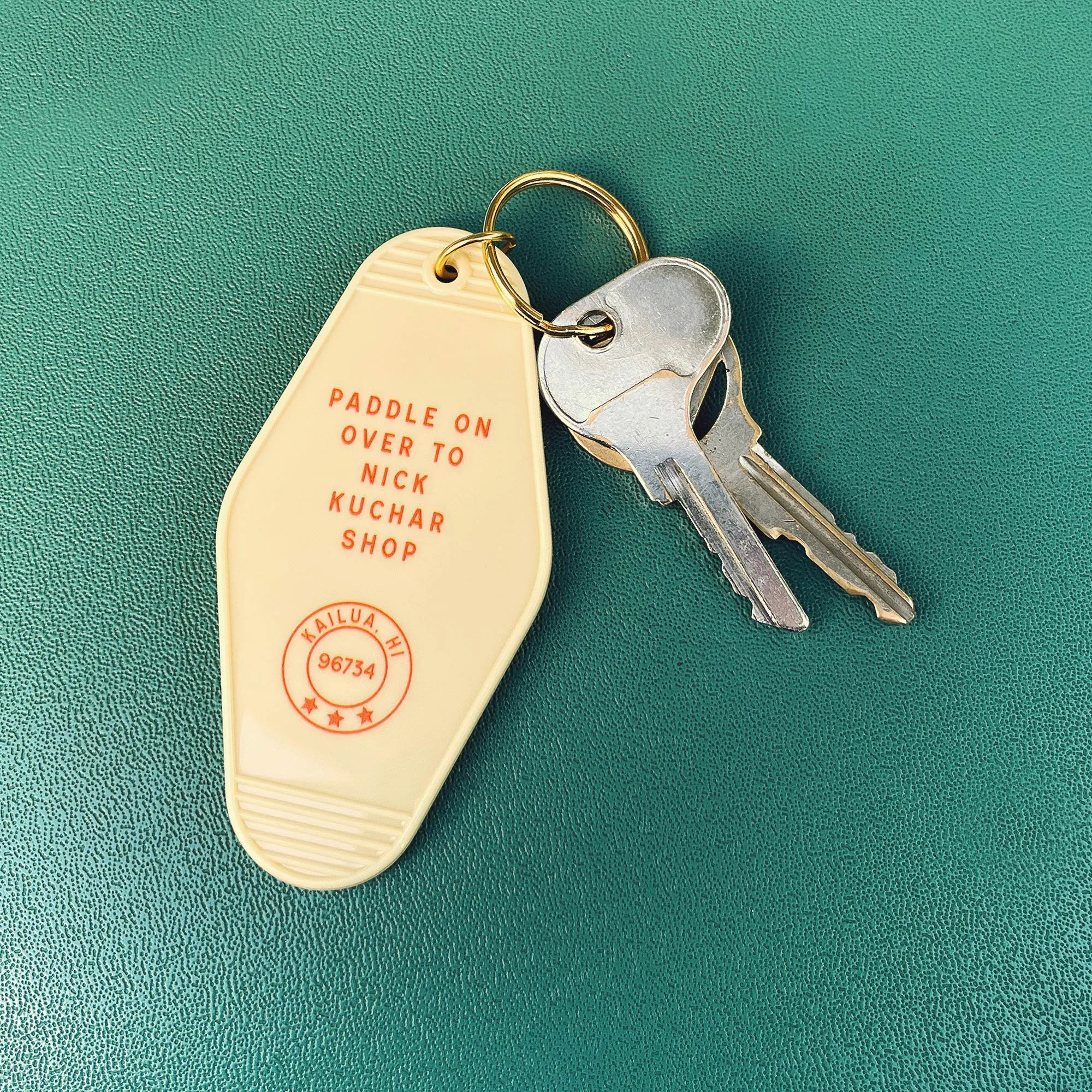 Aloha From The Hawaiian Islands Keychain