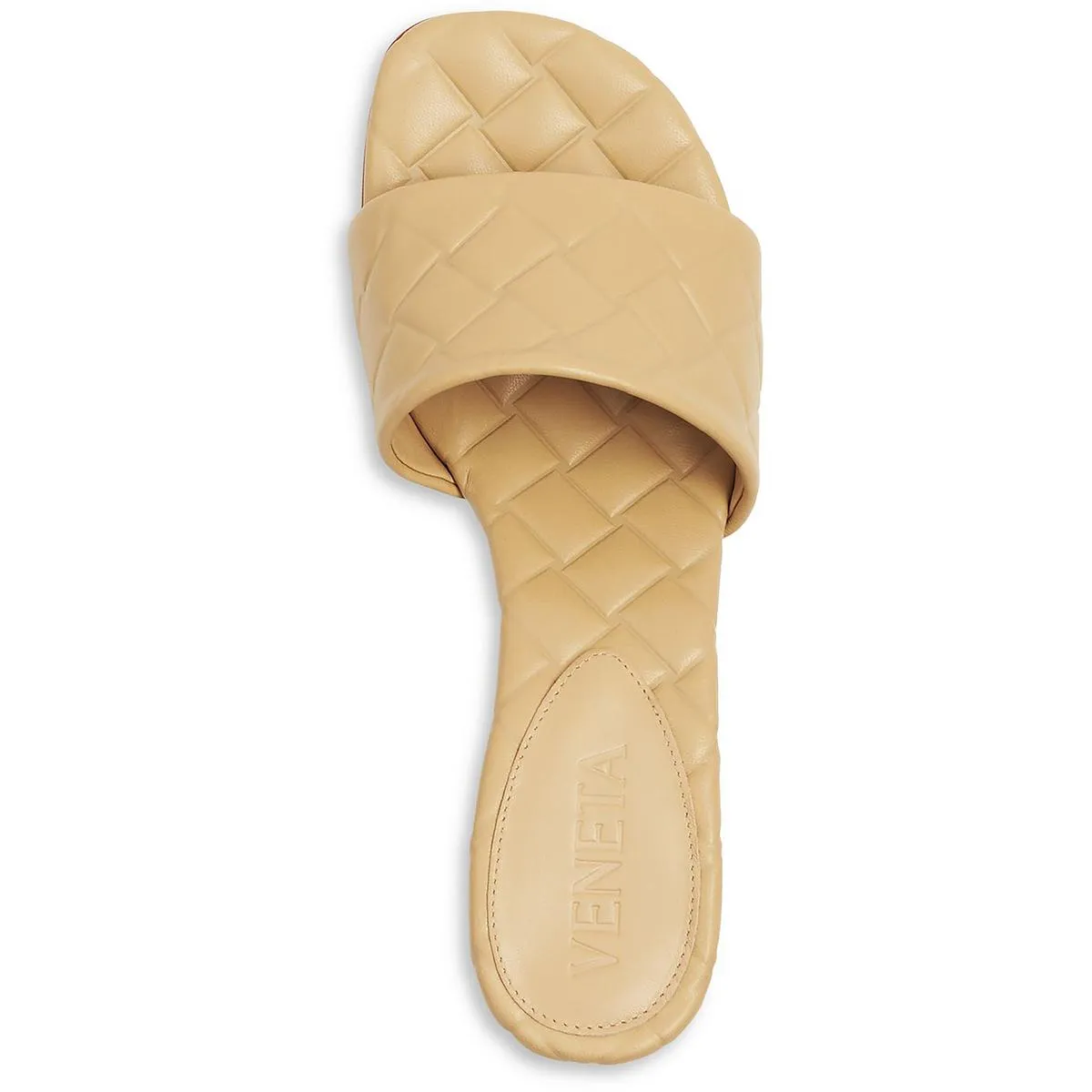 AMY Womens Leather Slip on Block Heel