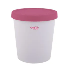 Appetito Round Ice Cream Tub 1L - Pink