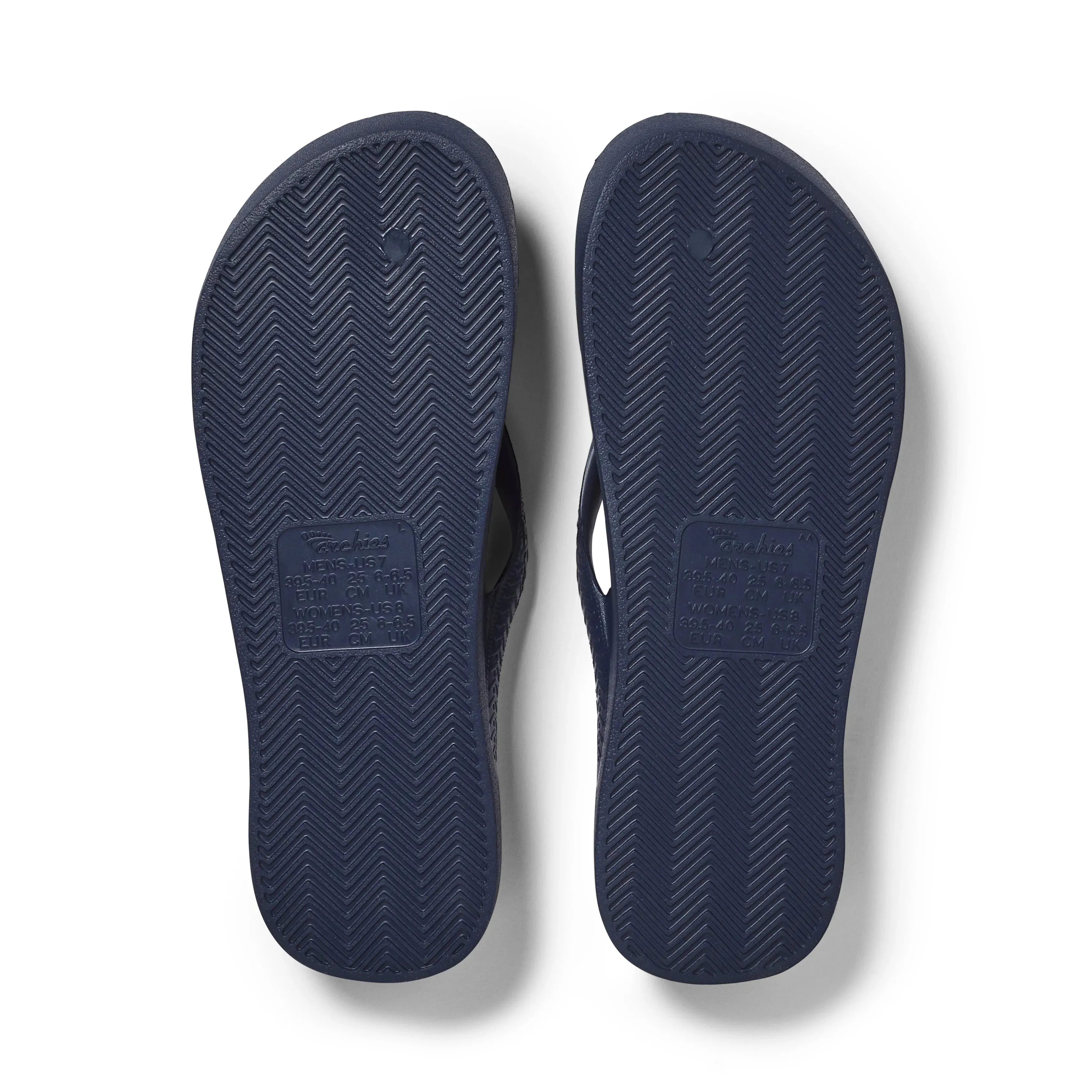 Archies Navy Blue Arch Support Flip Flop