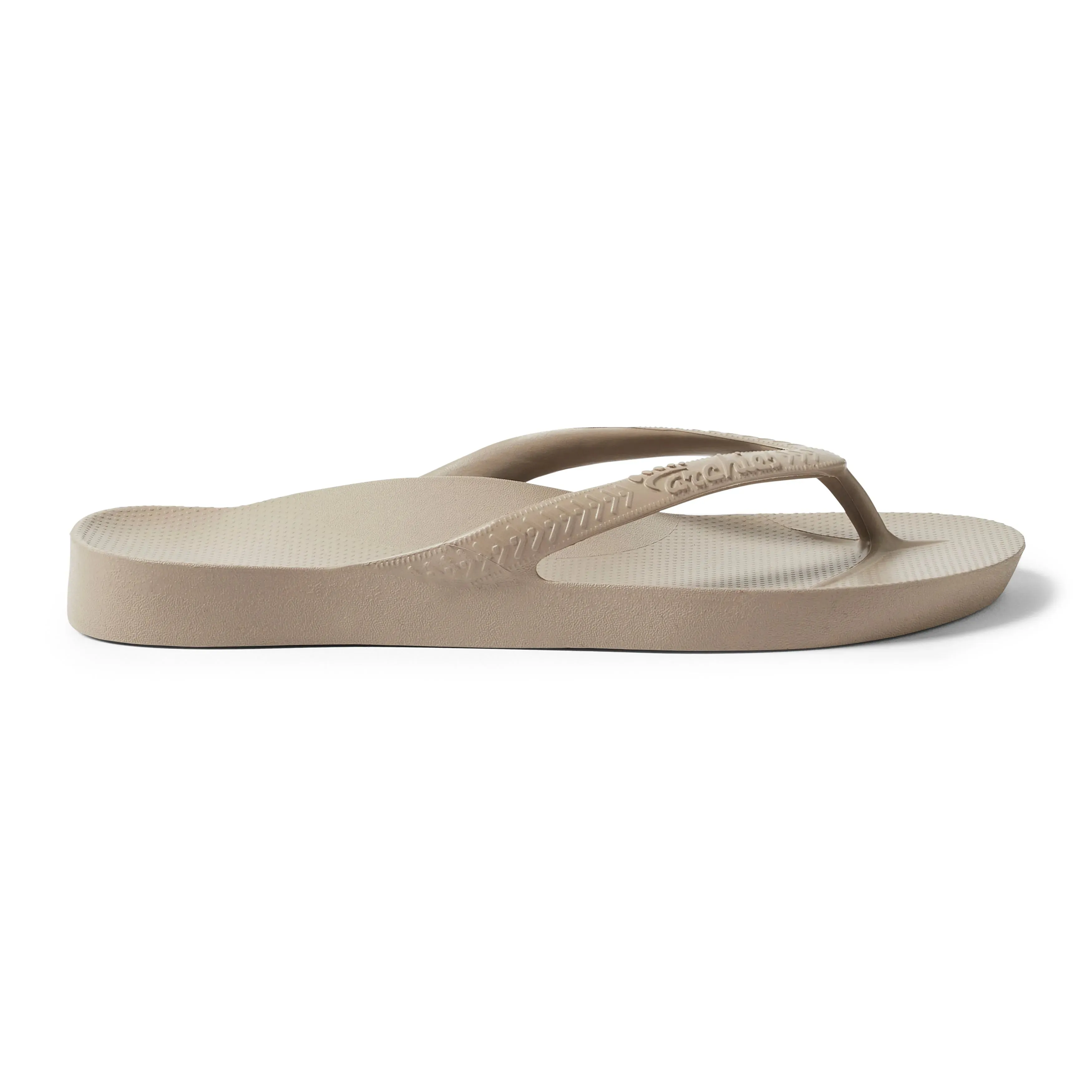 Archies Support Flip Flops - Taupe