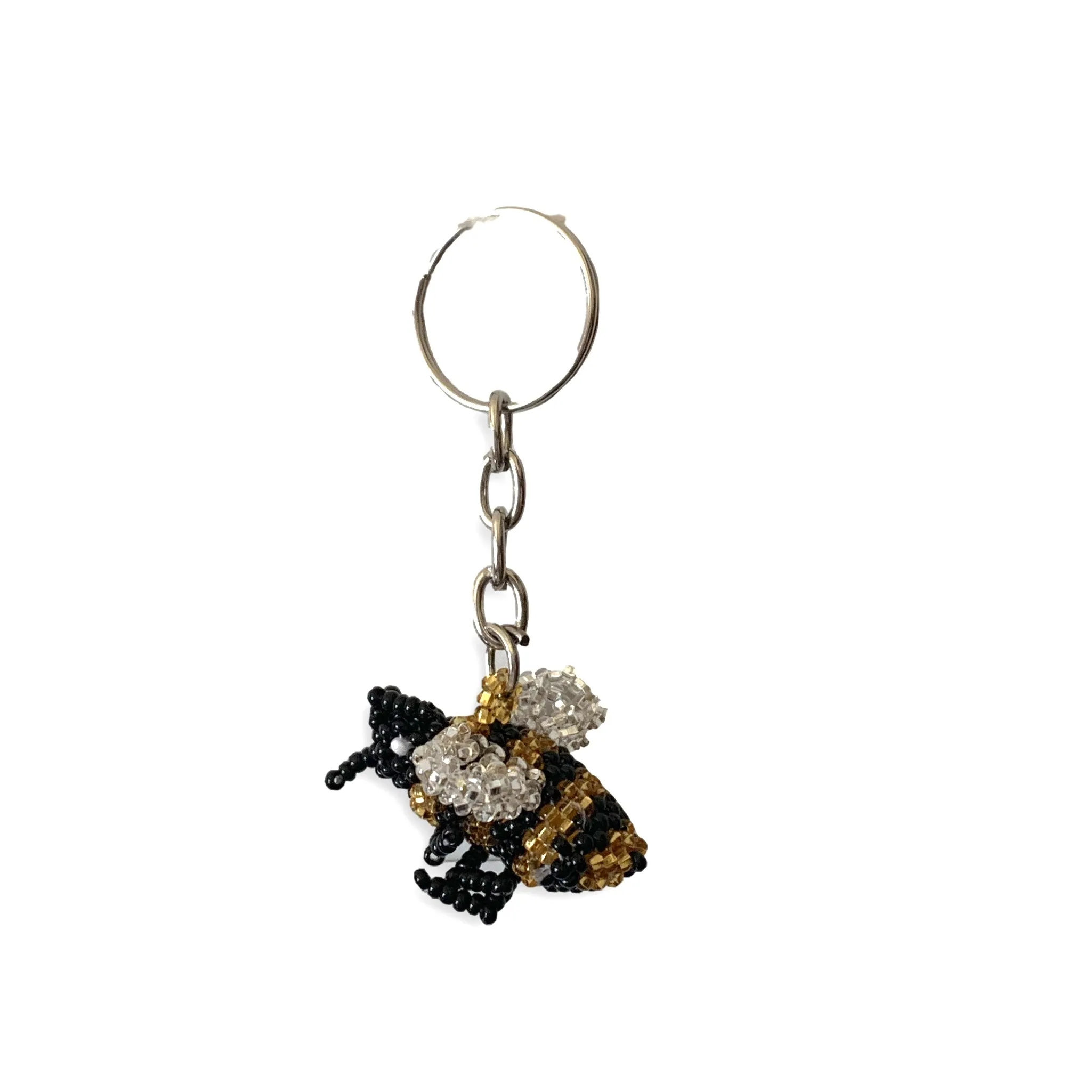Assorted Beaded Keychain Tabletop Rotating Display