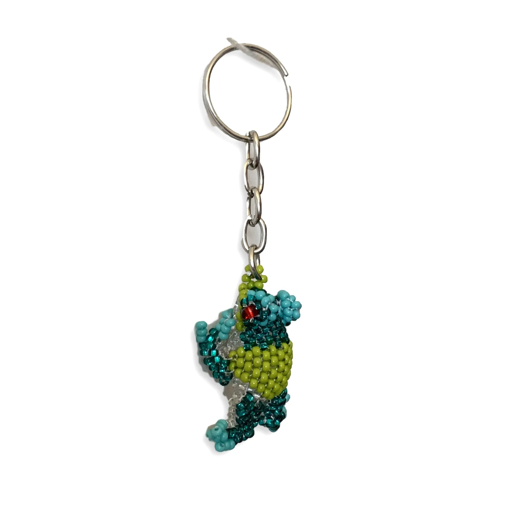 Assorted Beaded Keychain Tabletop Rotating Display