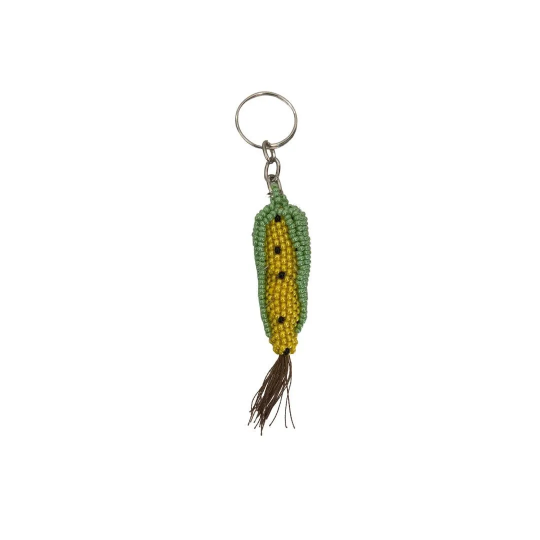 Assorted Beaded Keychain Tabletop Rotating Display