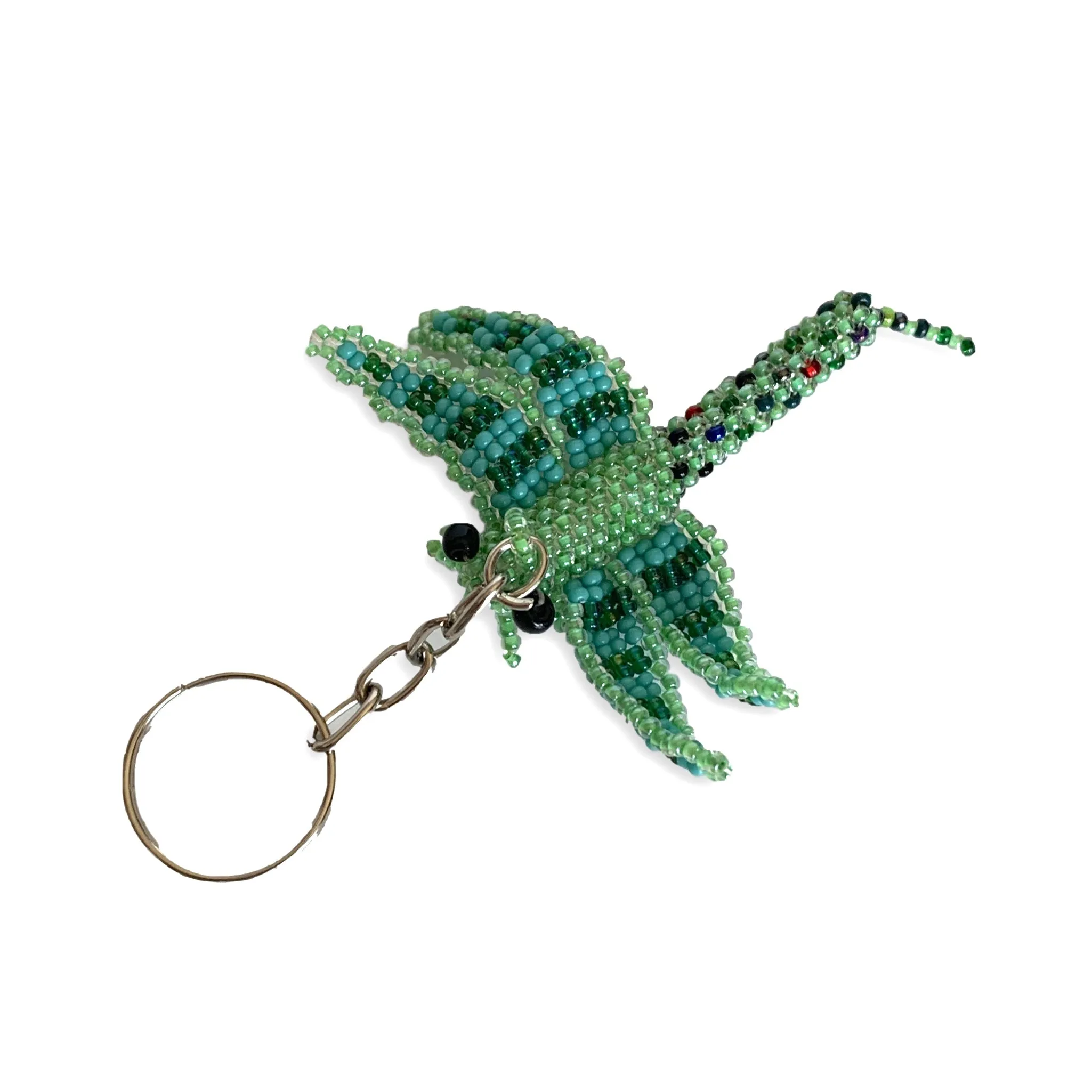Assorted Beaded Keychain Tabletop Rotating Display