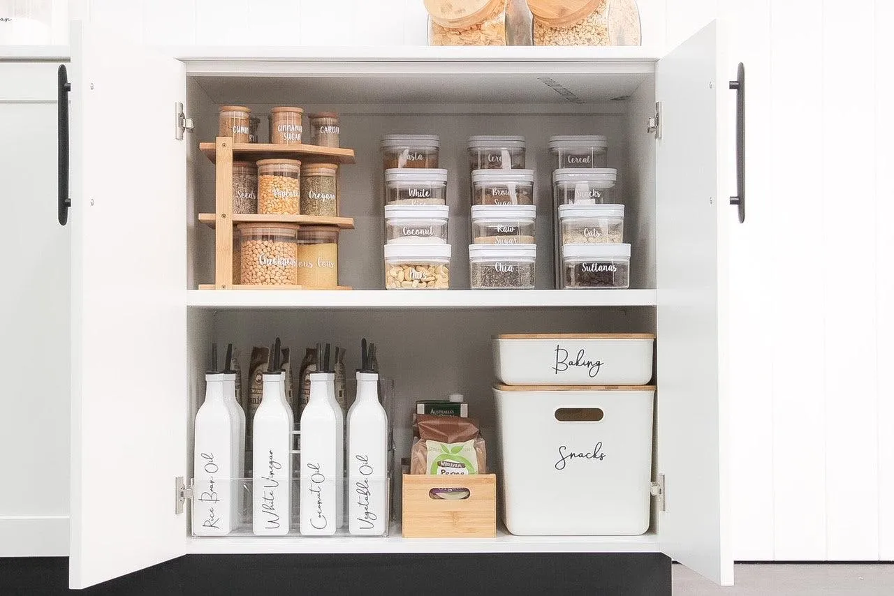 Bamboo Three Tier Corner Shelf