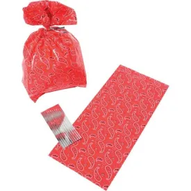 Bandana Cello Bags Party Supplies (1 Dozen)