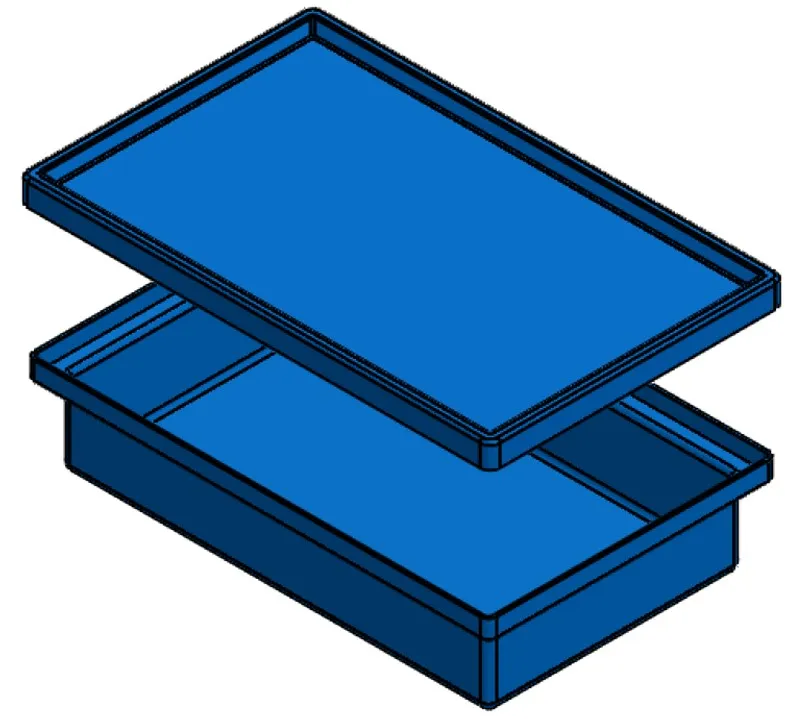 Bin With Stacking Lid (SL)