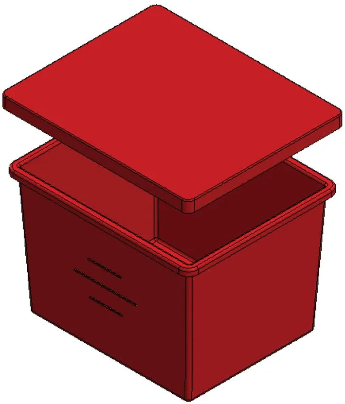 Bin With Stacking Lid (SL)
