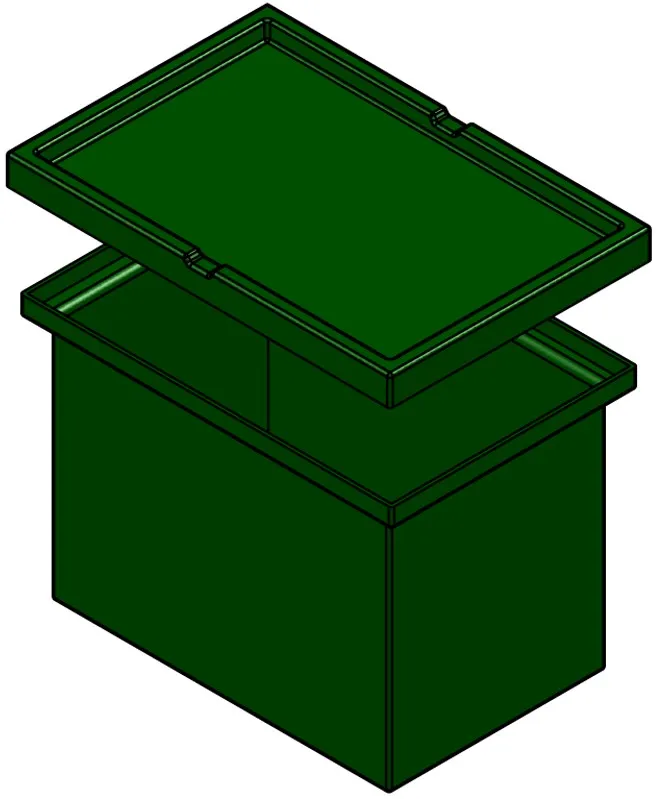 Bin With Stacking Lid (SL)