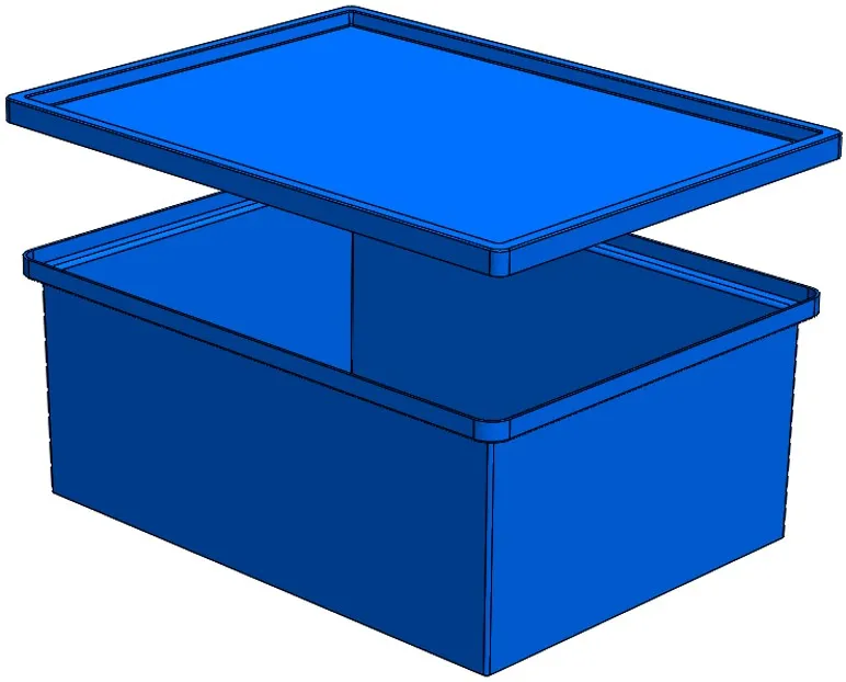 Bin With Stacking Lid (SL)