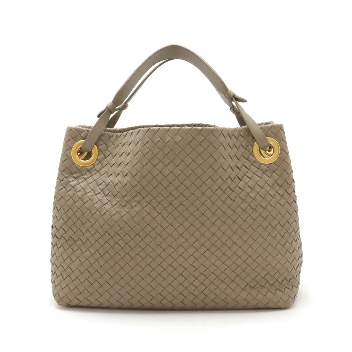 Bottega Veneta Intrecciato Leather Tote Bag in Very Good Condition