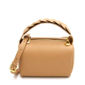 Carlo Rino Leather Bucket Bag