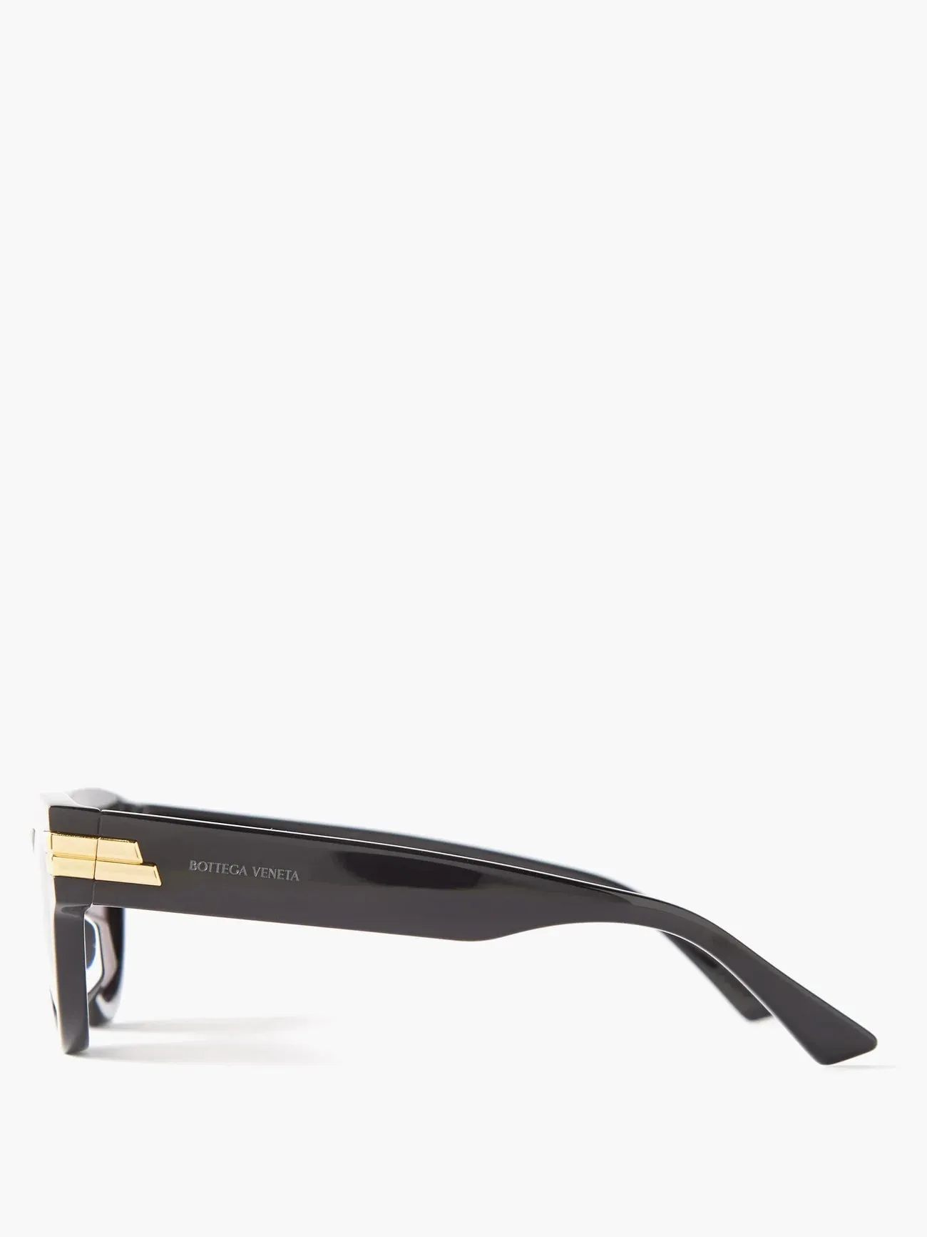 Cat Eye Gold tone sunglasses BV1035S 001 Black