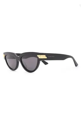 Cat Eye Gold tone sunglasses BV1035S 001 Black