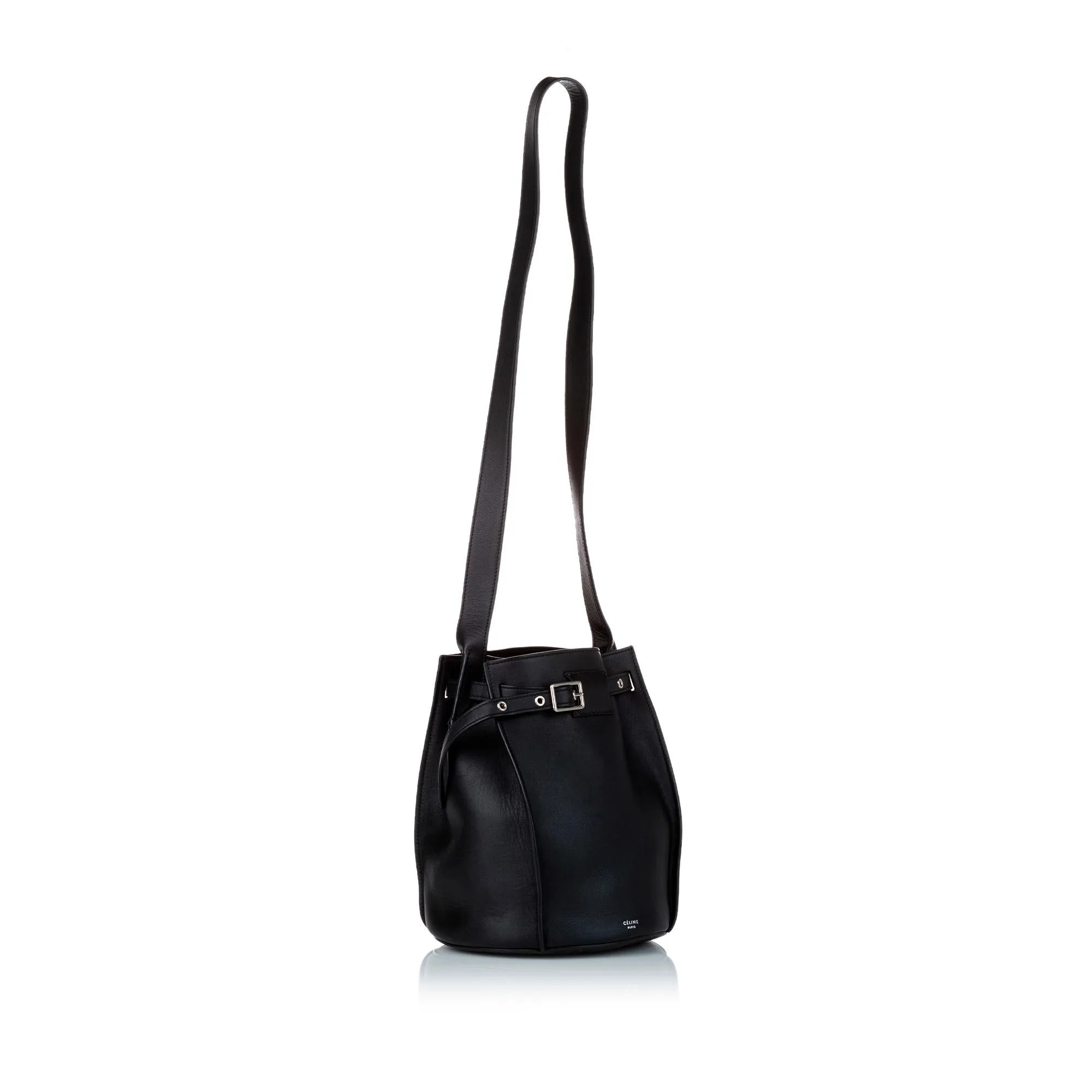 Celine Big Leather Bucket Bag (SHG-cmi8vt)