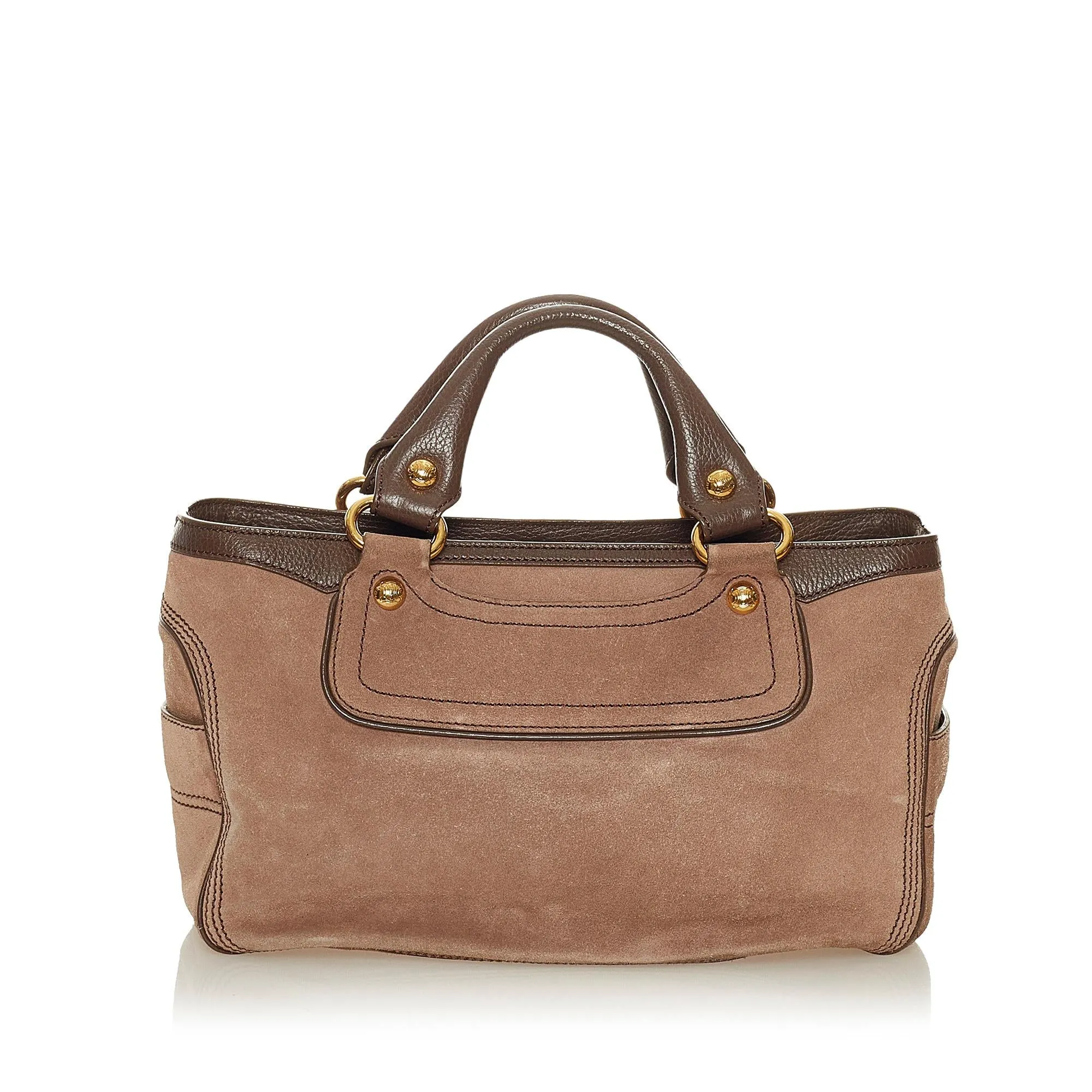 Celine Boogie Suede Leather Handbag (SHG-HzNOmg)