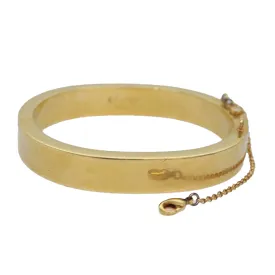 CELINE Bracelet metal Gold Auth ar12232