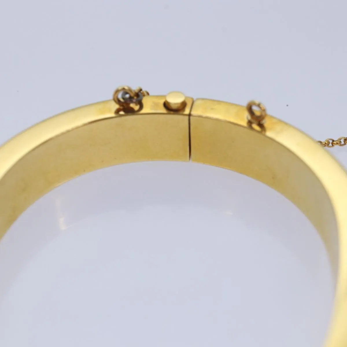 CELINE Bracelet metal Gold Auth ar12232