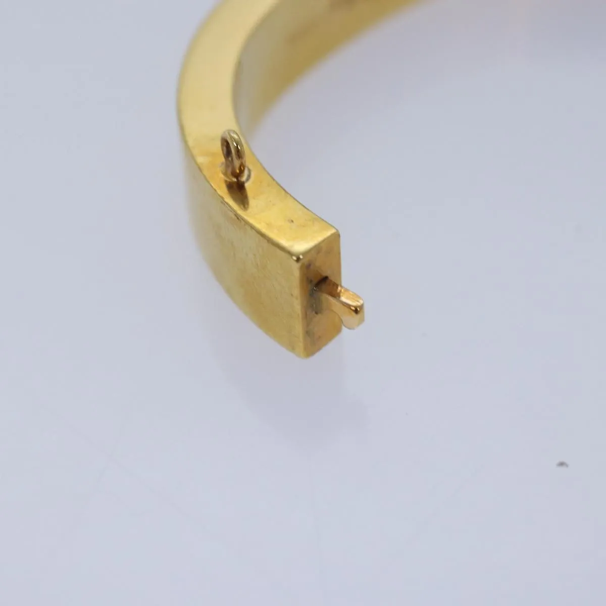 CELINE Bracelet metal Gold Auth ar12232