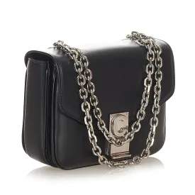 Celine C Bag Leather Crossbody Bag (SHG-23809)