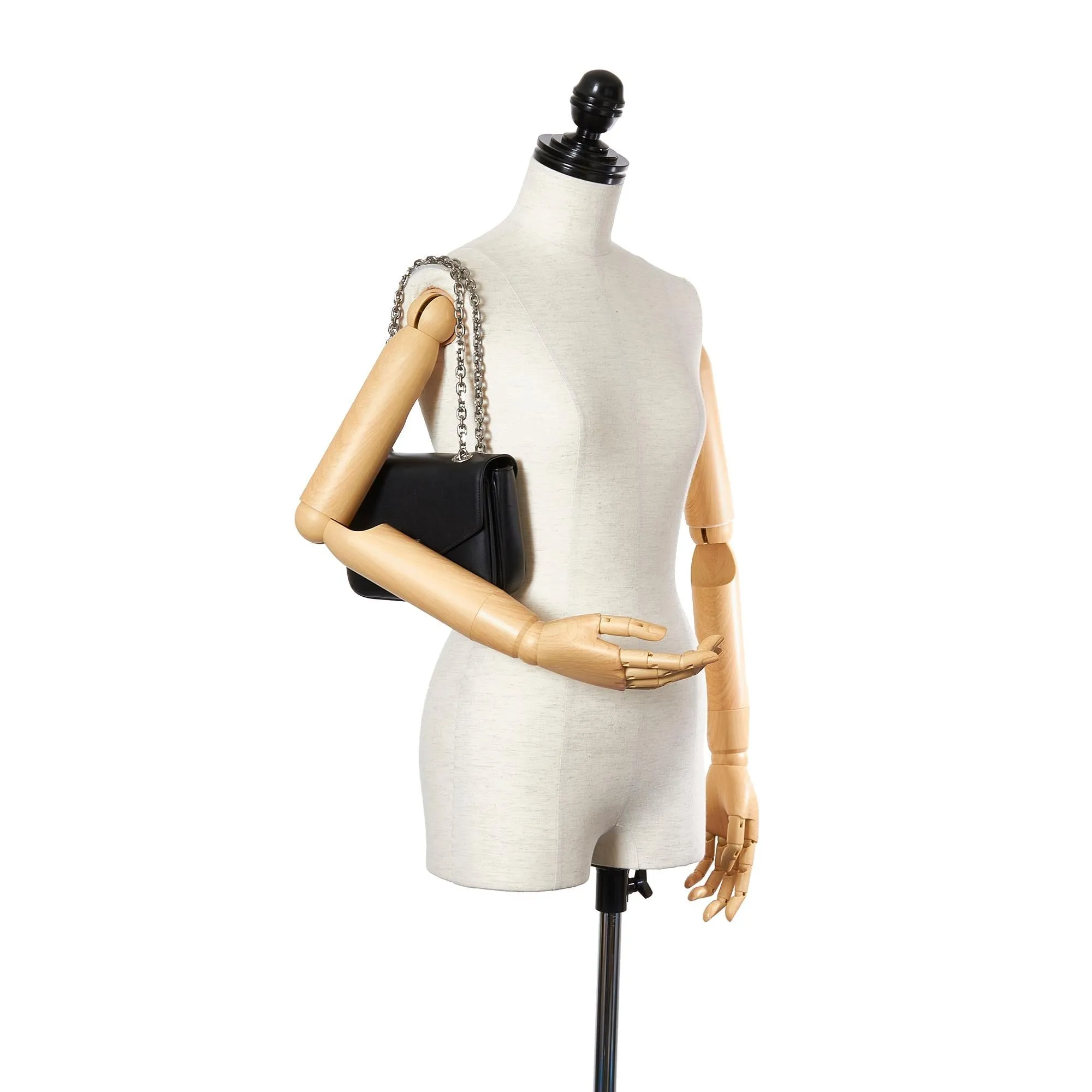Celine C Bag Leather Crossbody Bag (SHG-23809)