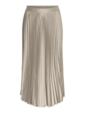 Celine Hw Midi Skirt - Whitecap Gray