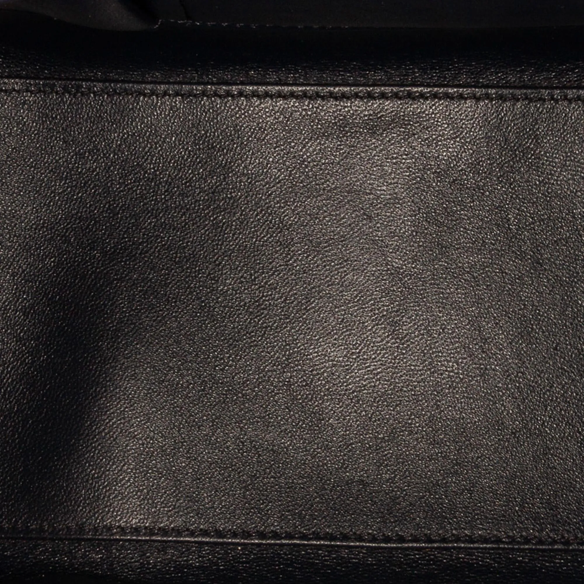 Celine Micro Luggage Tote Tricolor Leather Handbag
