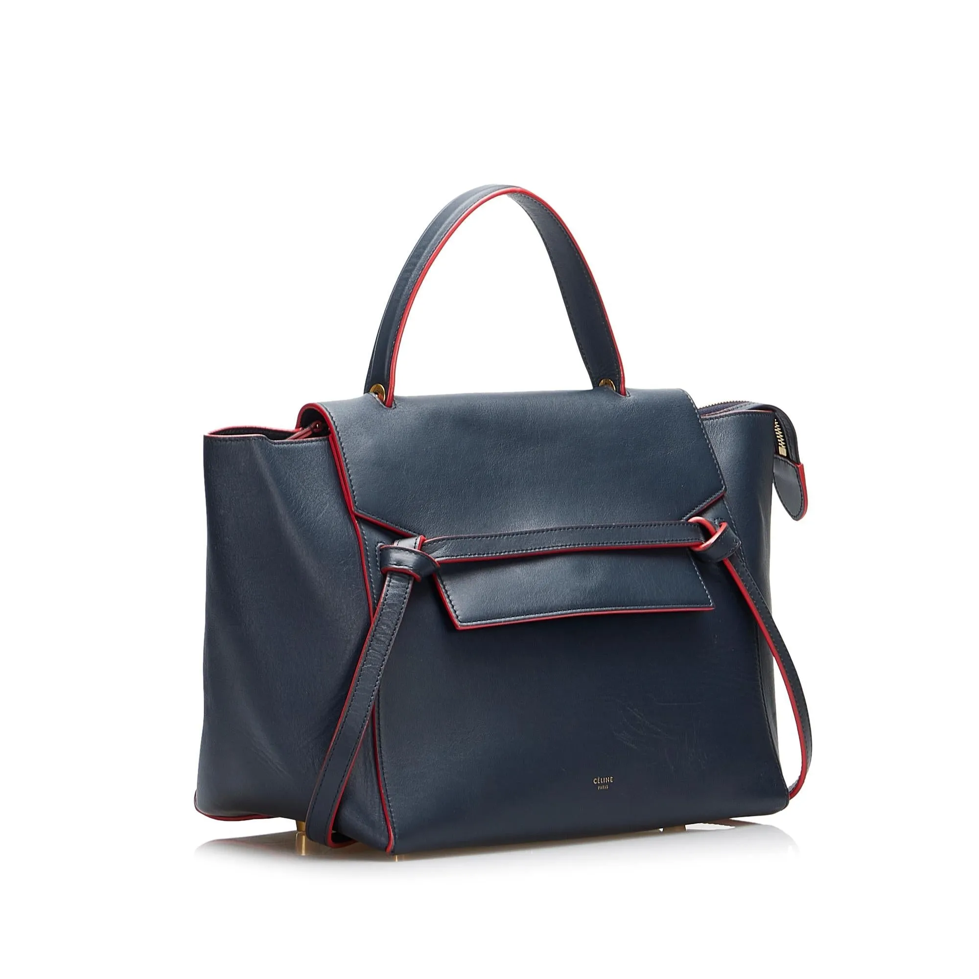 Celine Mini Belt Satchel (SHG-DaS4Vq)