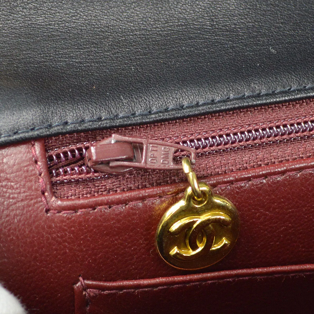 CHANEL 1994-1996 Classic Flap Maxi Black Lambskin 66455