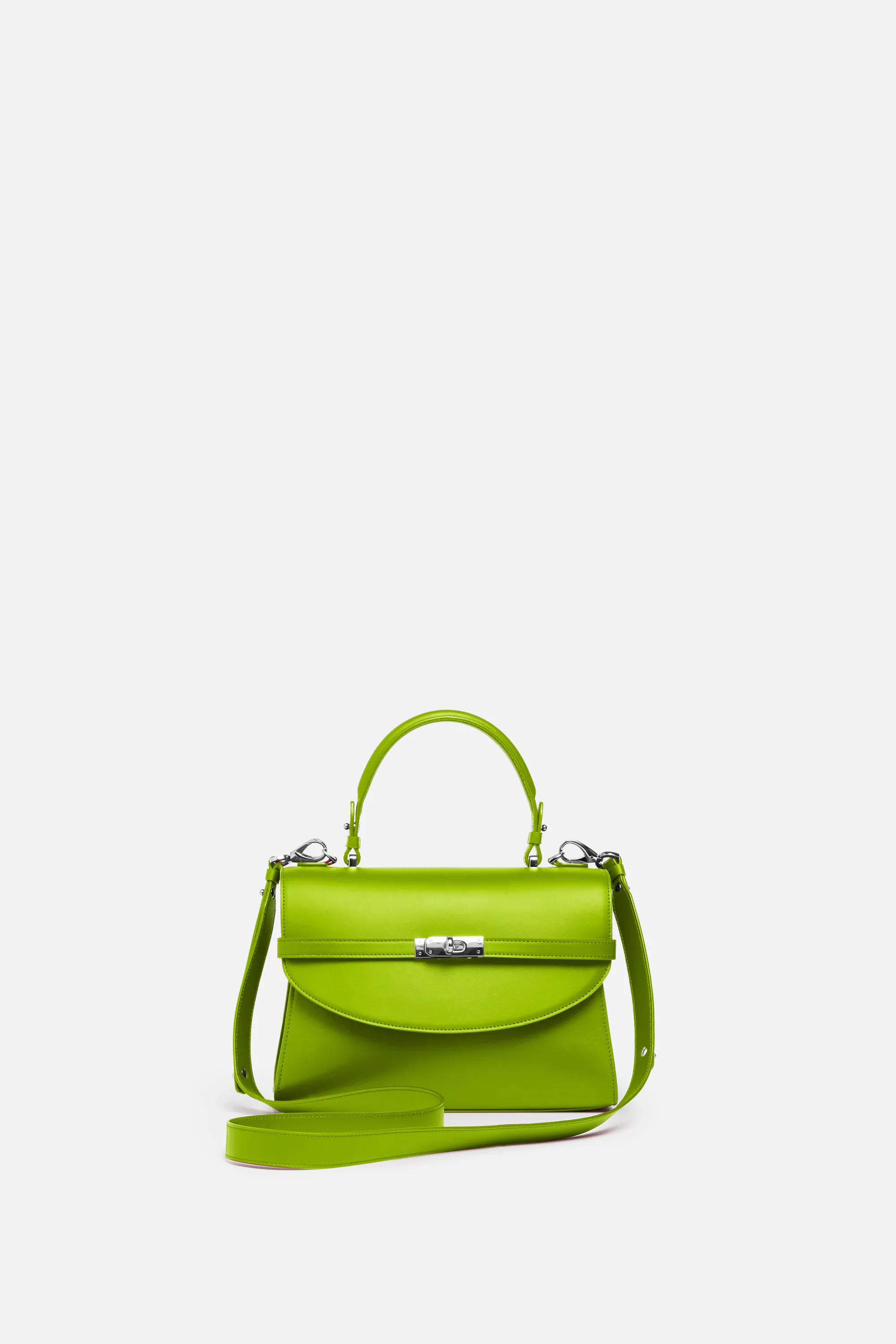Classic New Yorker Bag in NoLIta Lime Green - Silver Hardware - WAITLIST