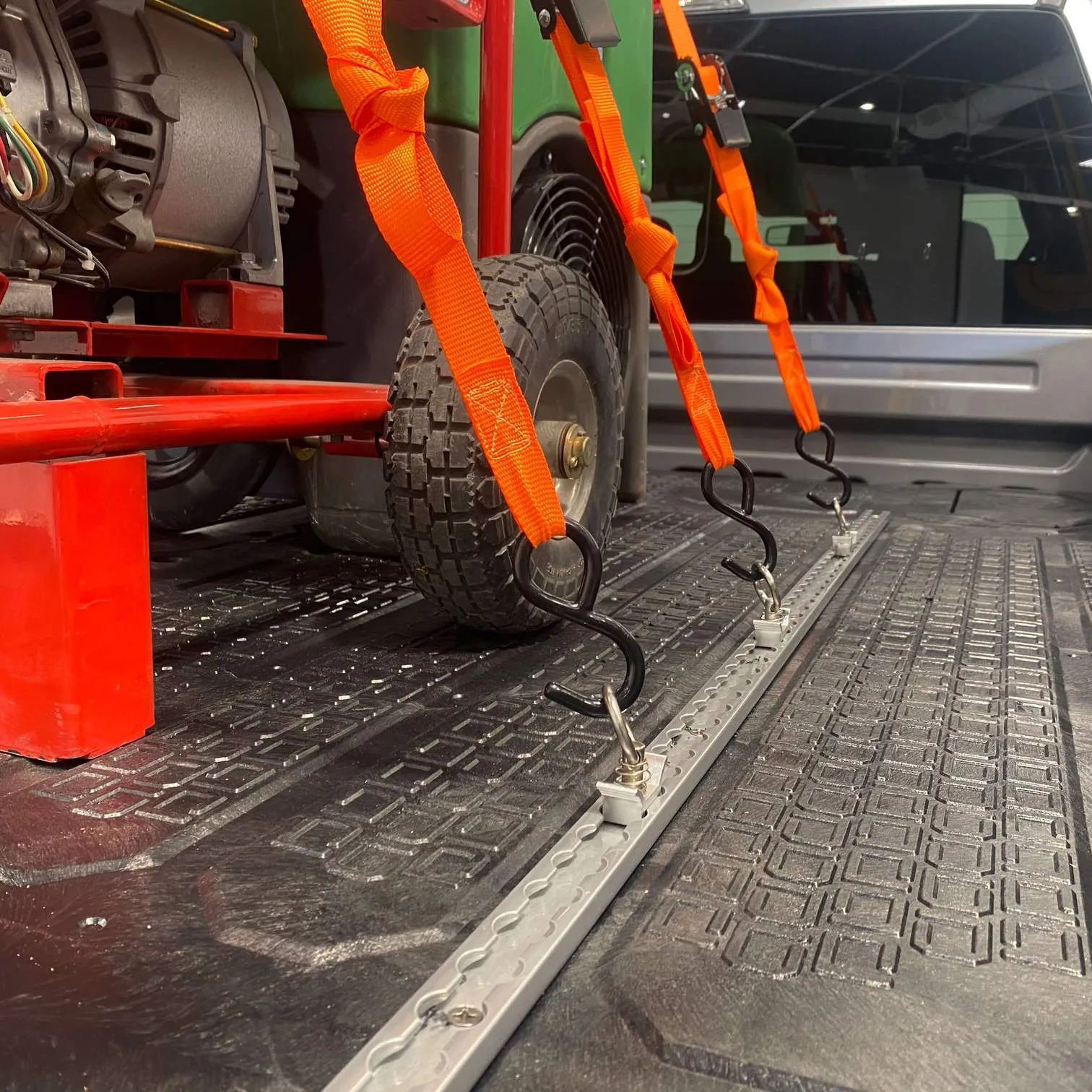 Decked Core Trax / Tied Down Tracks | 6061-T6 aluminum alloy | 58" / 56"/ 48"/ 44" Sizes | Full-Size and Midsize Systems