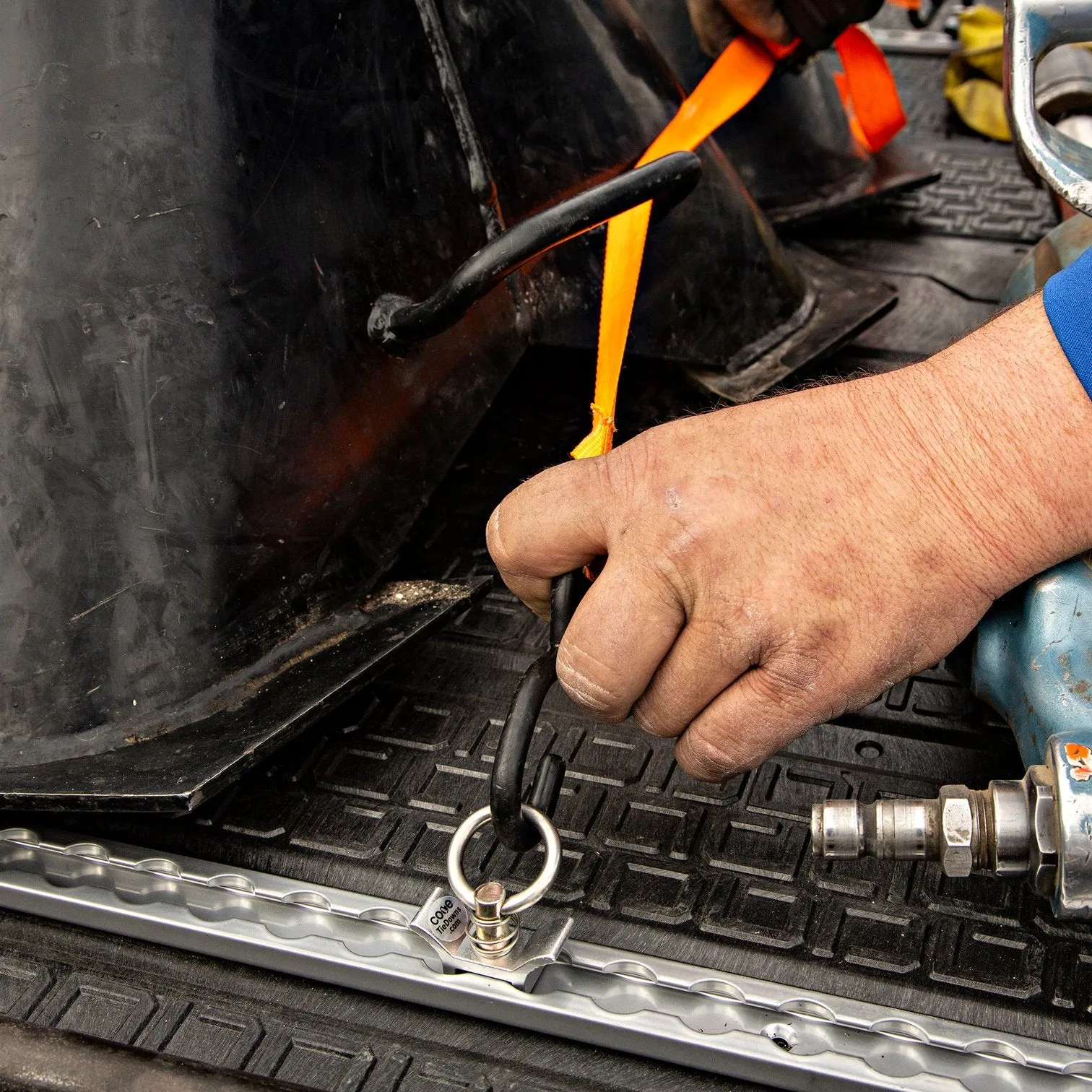 Decked Core Trax / Tied Down Tracks | 6061-T6 aluminum alloy | 58" / 56"/ 48"/ 44" Sizes | Full-Size and Midsize Systems