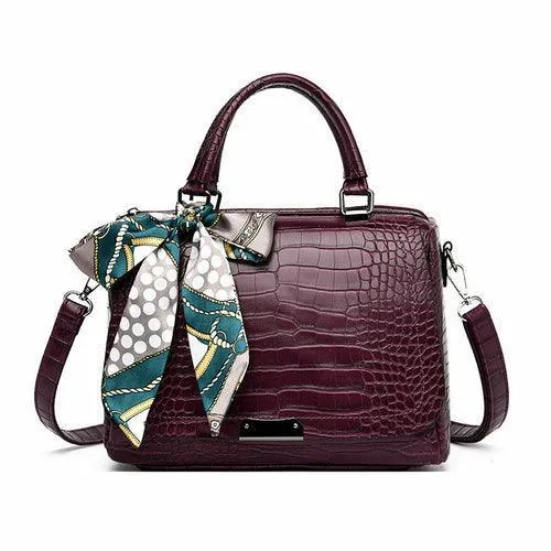 Fashion Pattern Soft Leather Shoulder Messenger Bag