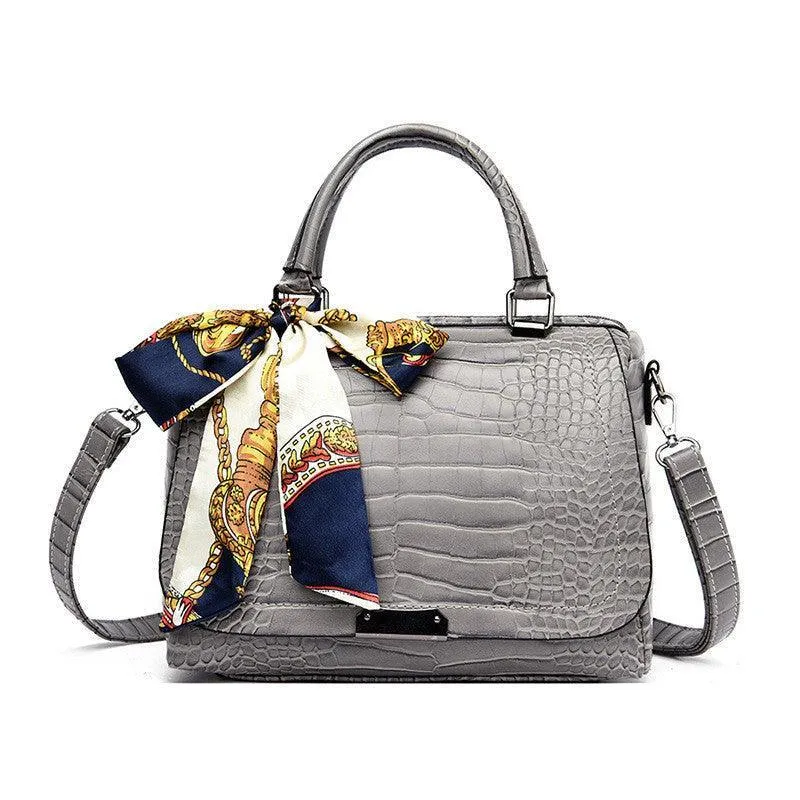 Fashion Pattern Soft Leather Shoulder Messenger Bag