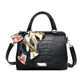 Fashion Pattern Soft Leather Shoulder Messenger Bag