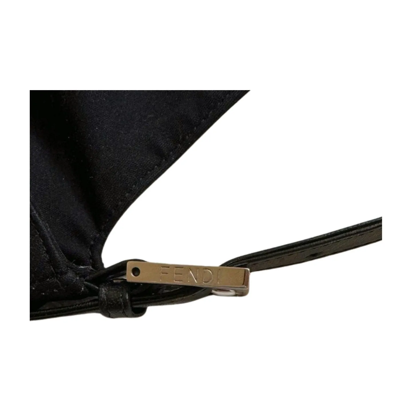 Fendi Baguette Bag Black Neoprene