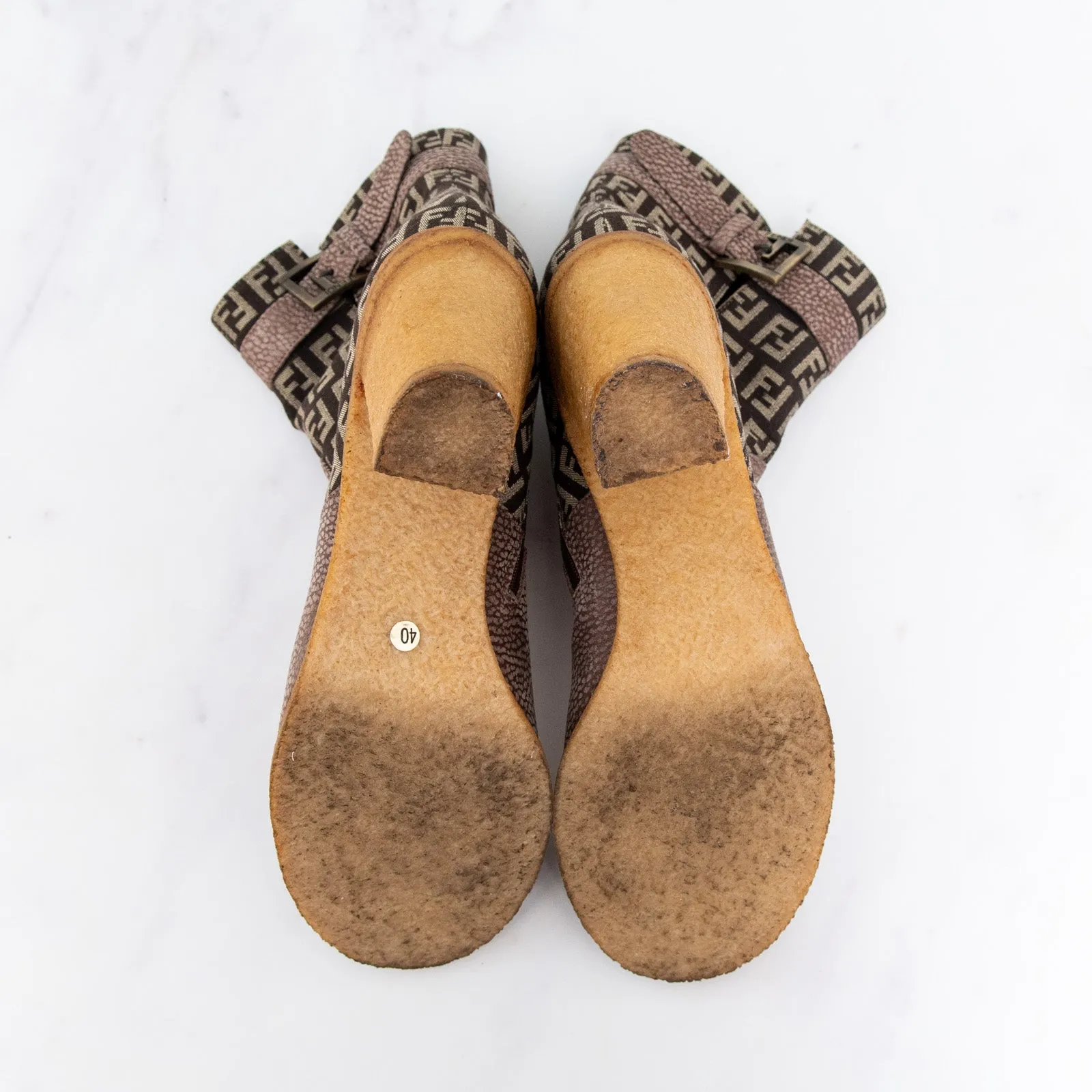 Fendi FF Ankle Boots
