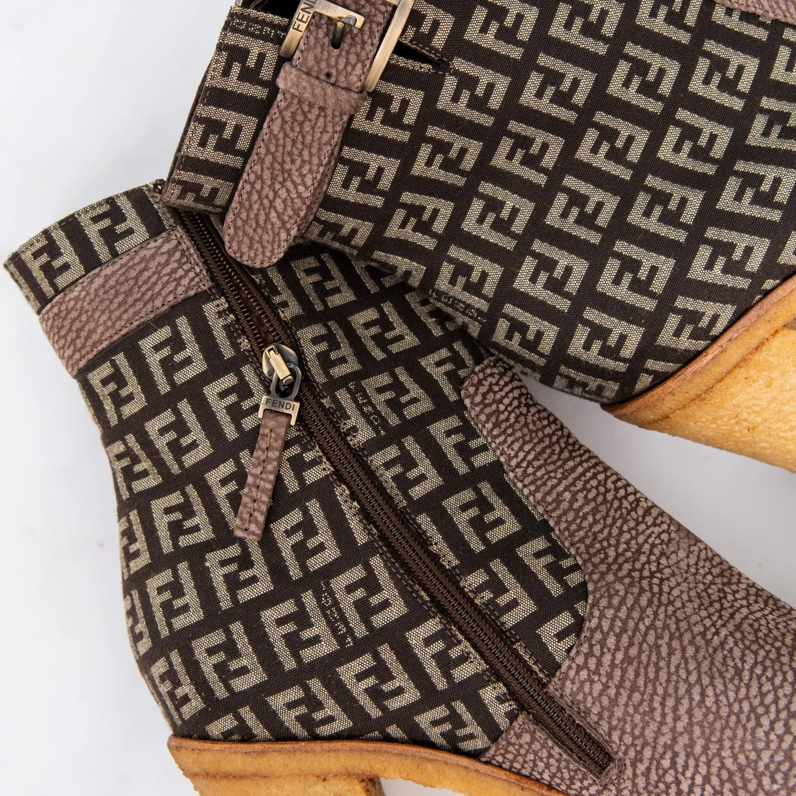 Fendi FF Ankle Boots