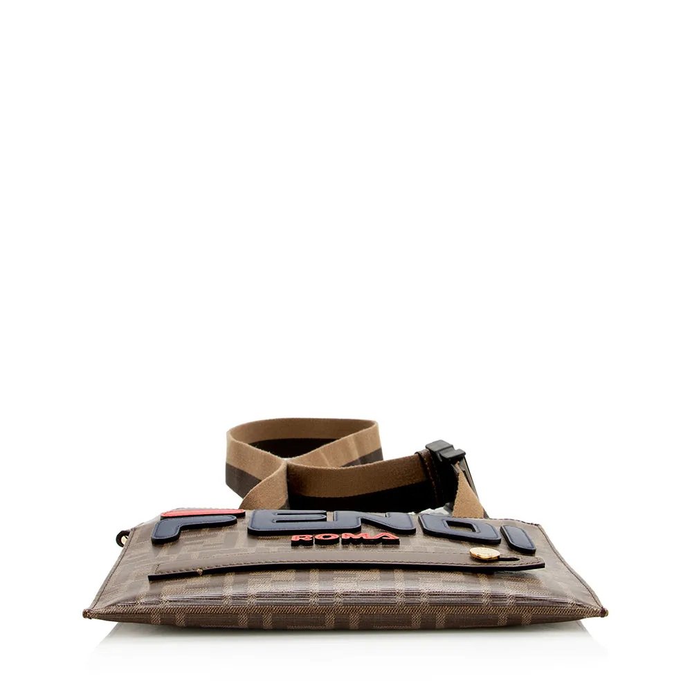 Fendi FF Spalmati Fila Messenger Bag (SHF-16130)