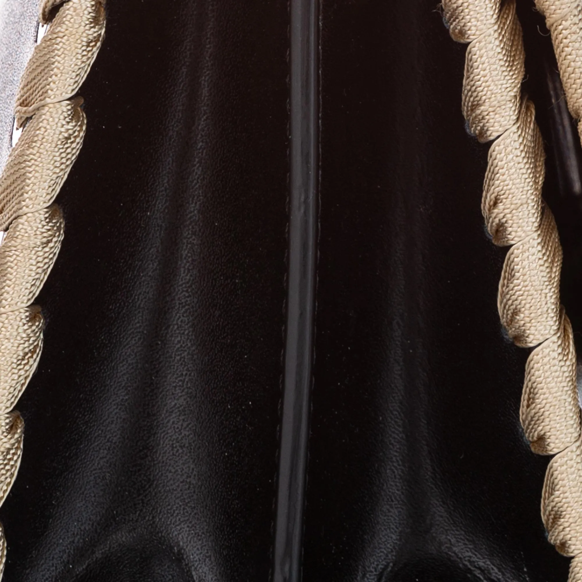 Fendi Kan I Lace Up Leather Crossbody Bag (SHG-27940)