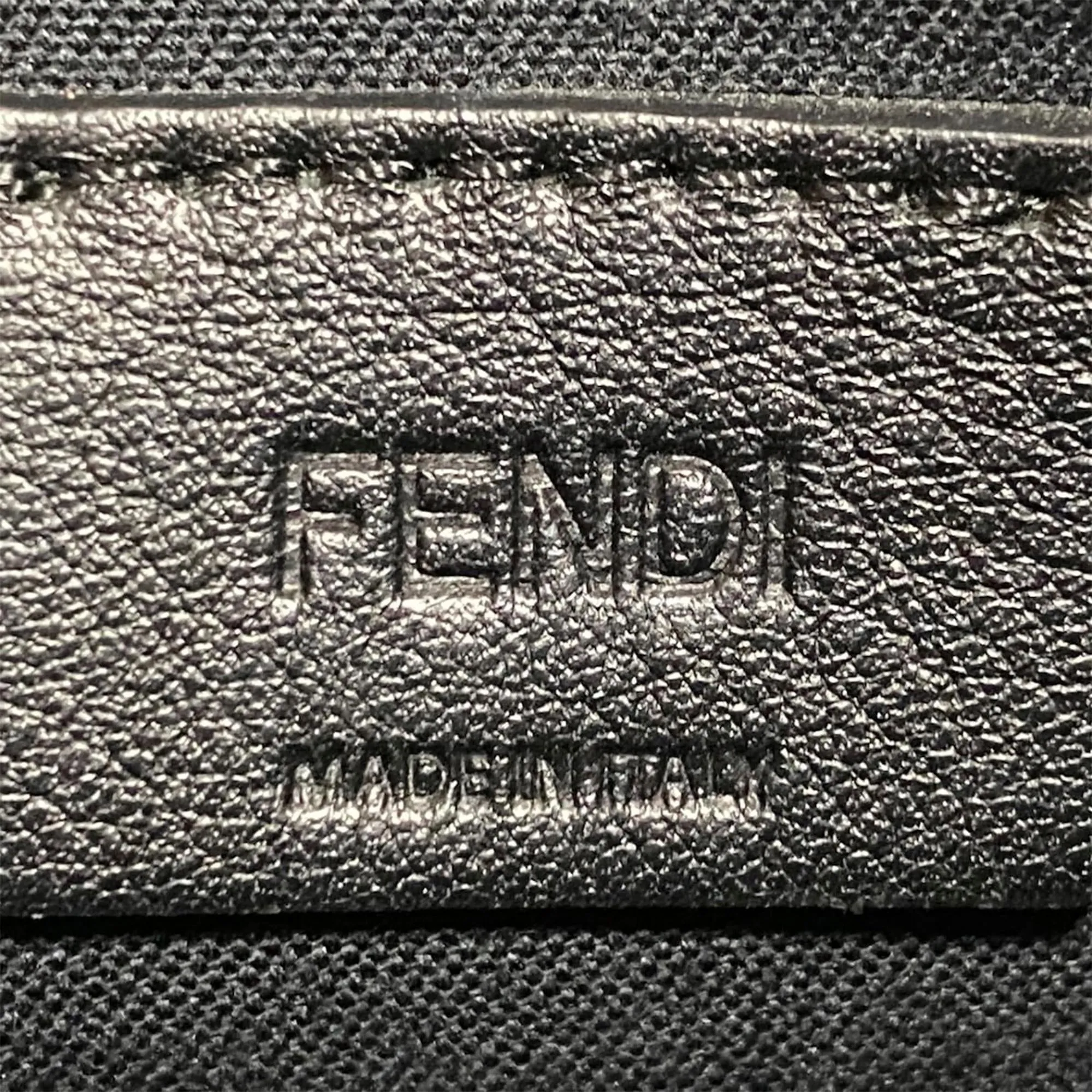 Fendi Monster Leather Clutch Bag (SHG-30378)