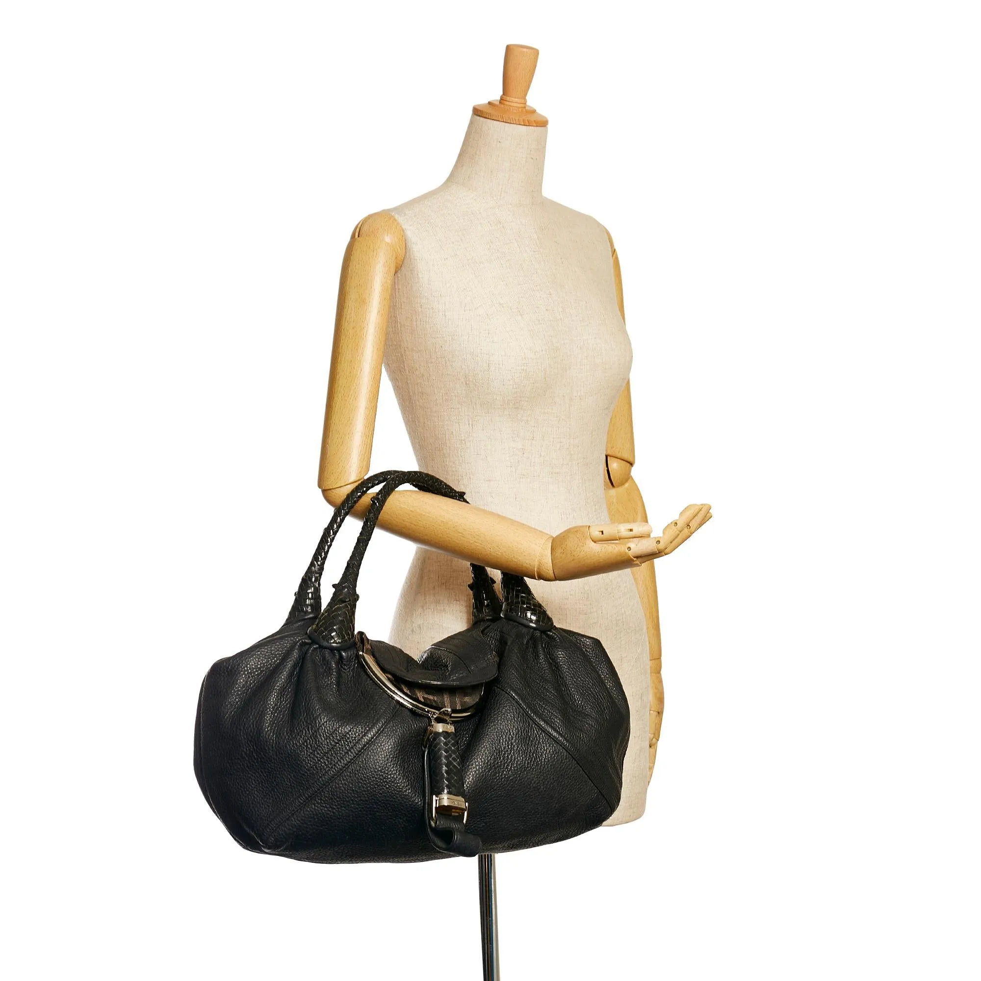 Fendi Spy Leather Handbag (SHG-37348)