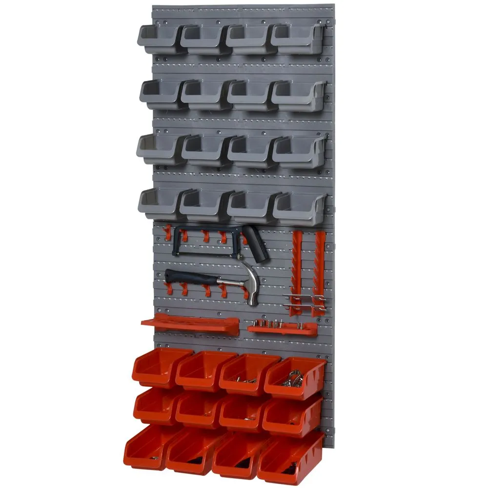 Garage Tool Storage – DURHAND Wall-Mounted Organizer